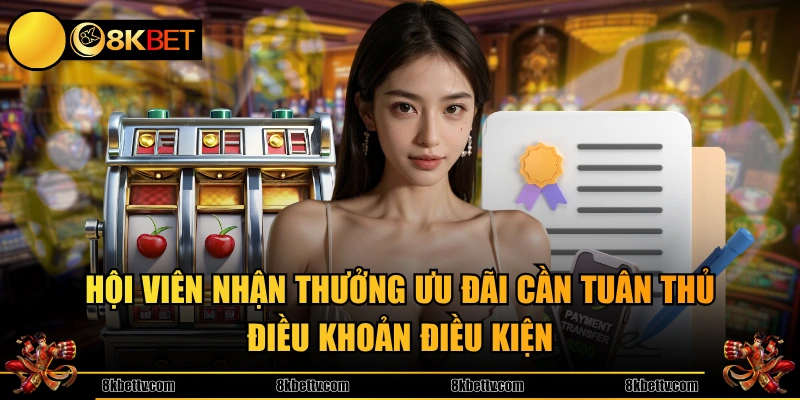 Hội viên nhận thưởng ưu đãi cần tuân thủ điều khoản điều kiện